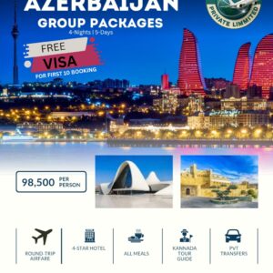 5D4N Azerbaijan Group Departure (Ex-Bengaluru)